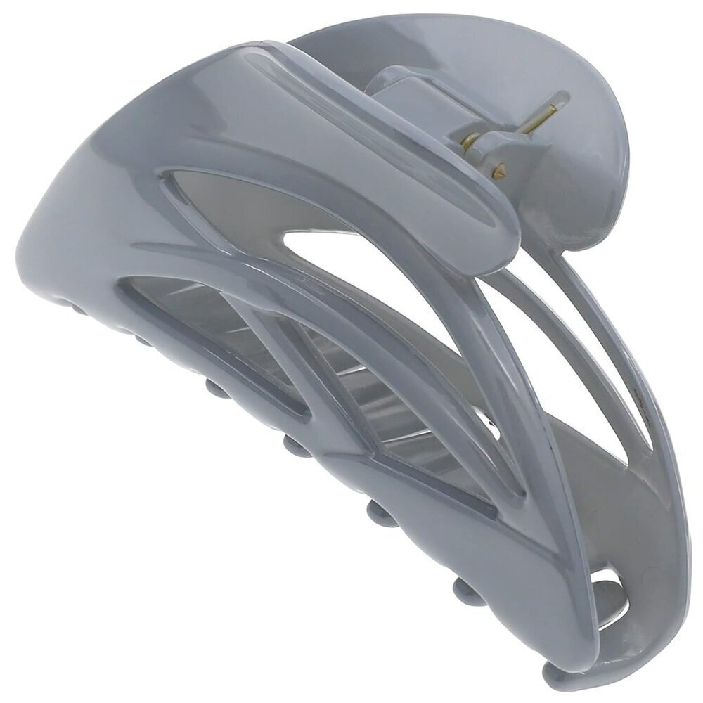 Hair Claw Clips Large Dolphin Gray Durable Stylish No Slip Grip for Women